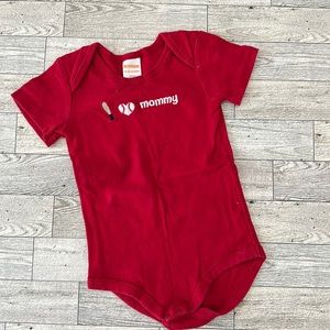 I Love Mommy onesie
